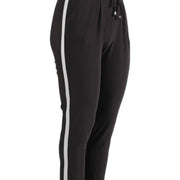 D-2310 - Tape Relaxed Travel Pants Silber