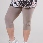 E-7001 - Detail Pocket Capri Sand
