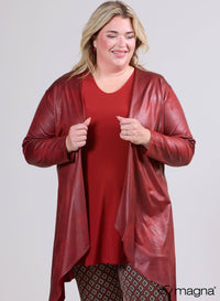 Magna Basic Leather Look Cover Rust