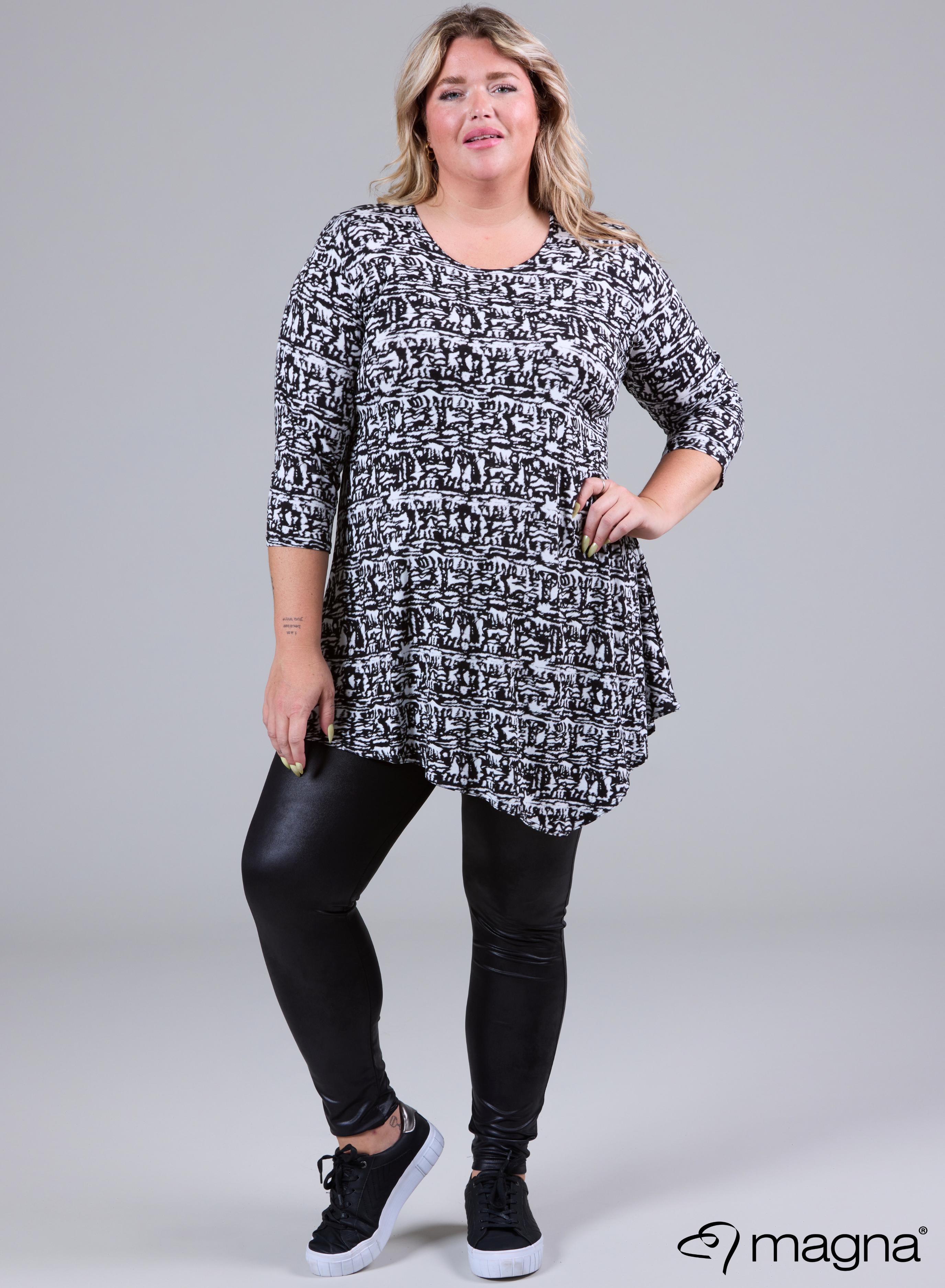 Magna Long Triangle Shirt / Tunic Africa Print