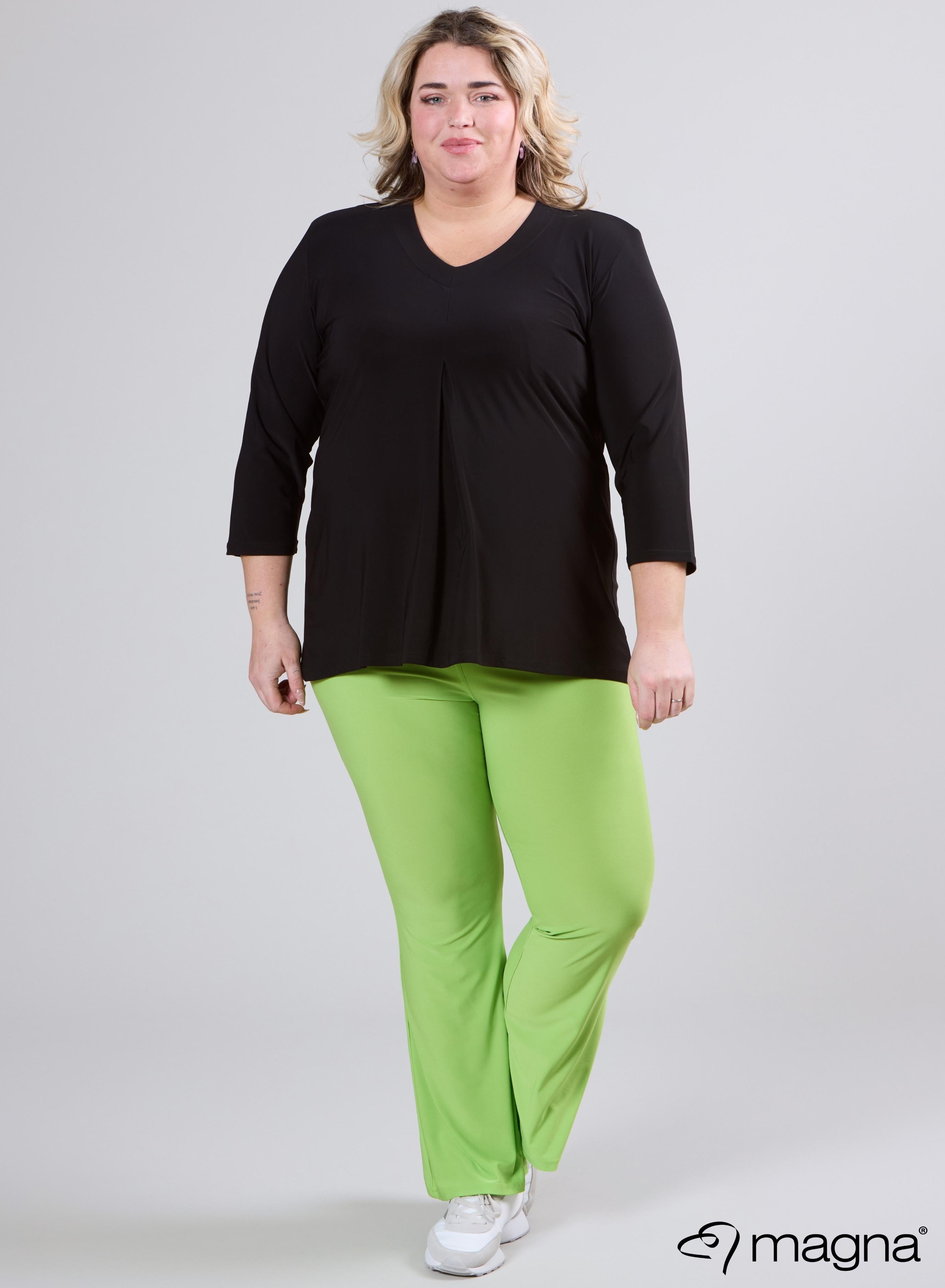 Magna Relaxed Split A-line Shirt Black