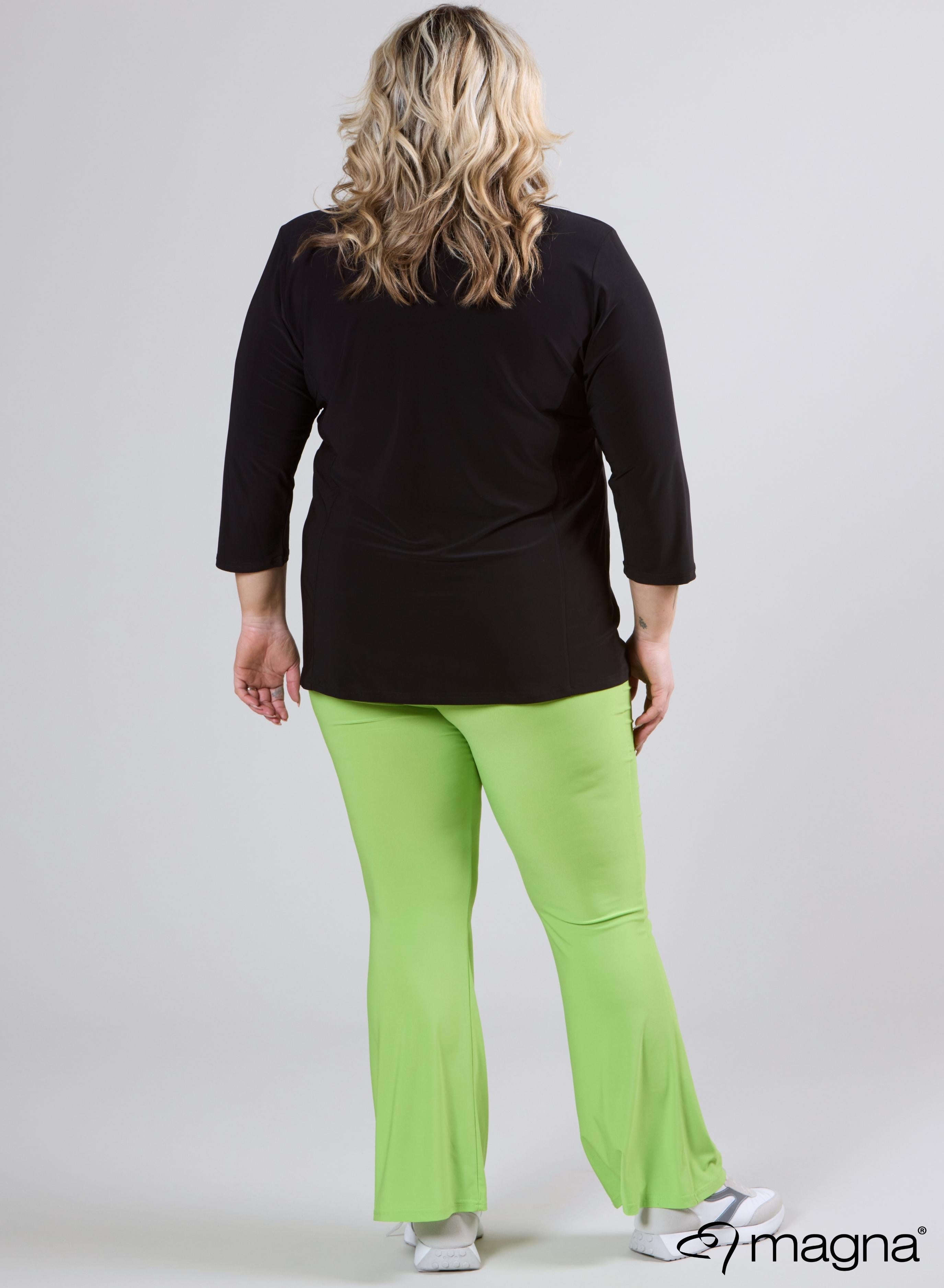 Magna Relaxed Split A-line Shirt Black