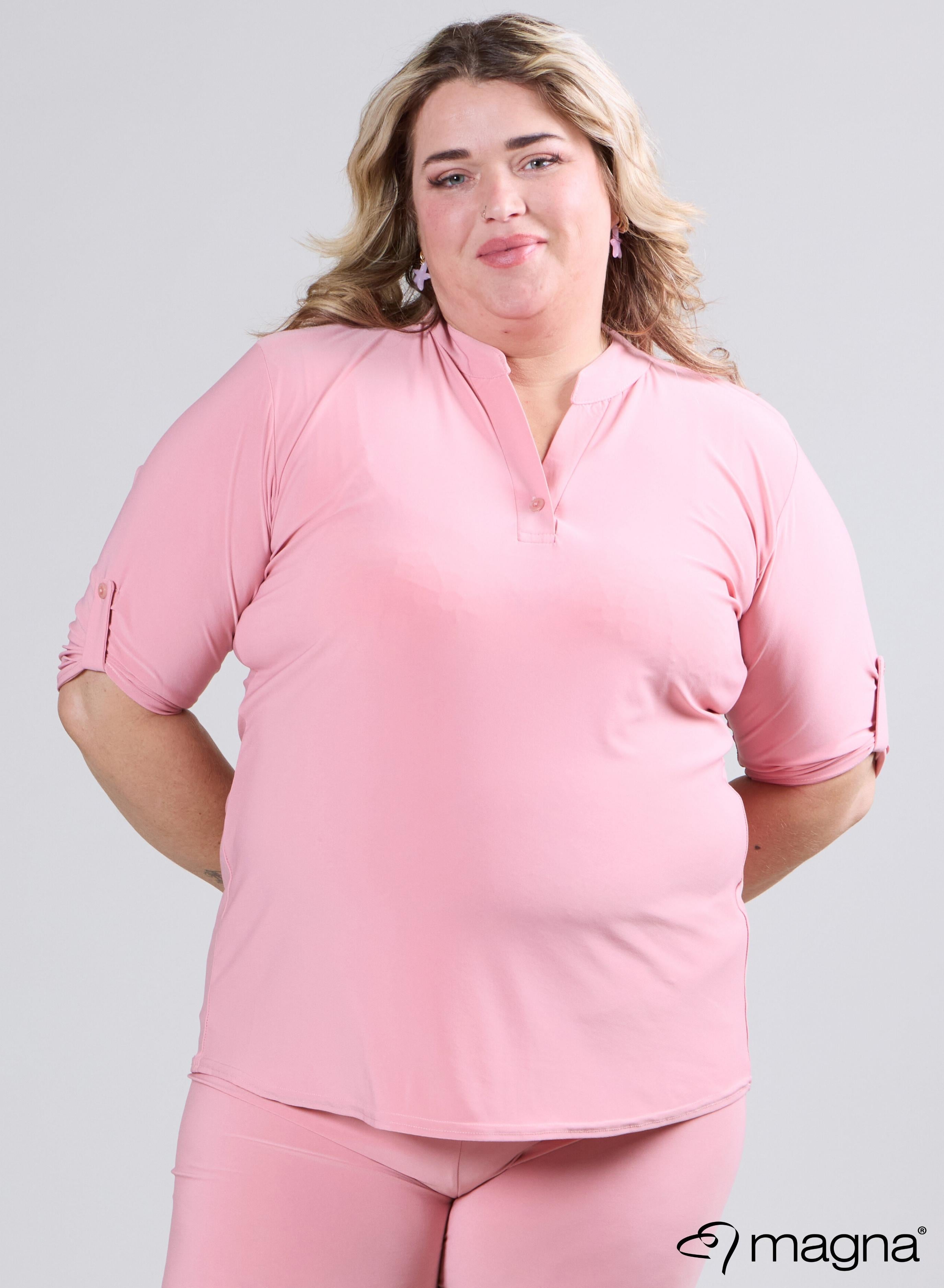Magna Roll up Classic Shirt Dust Pink