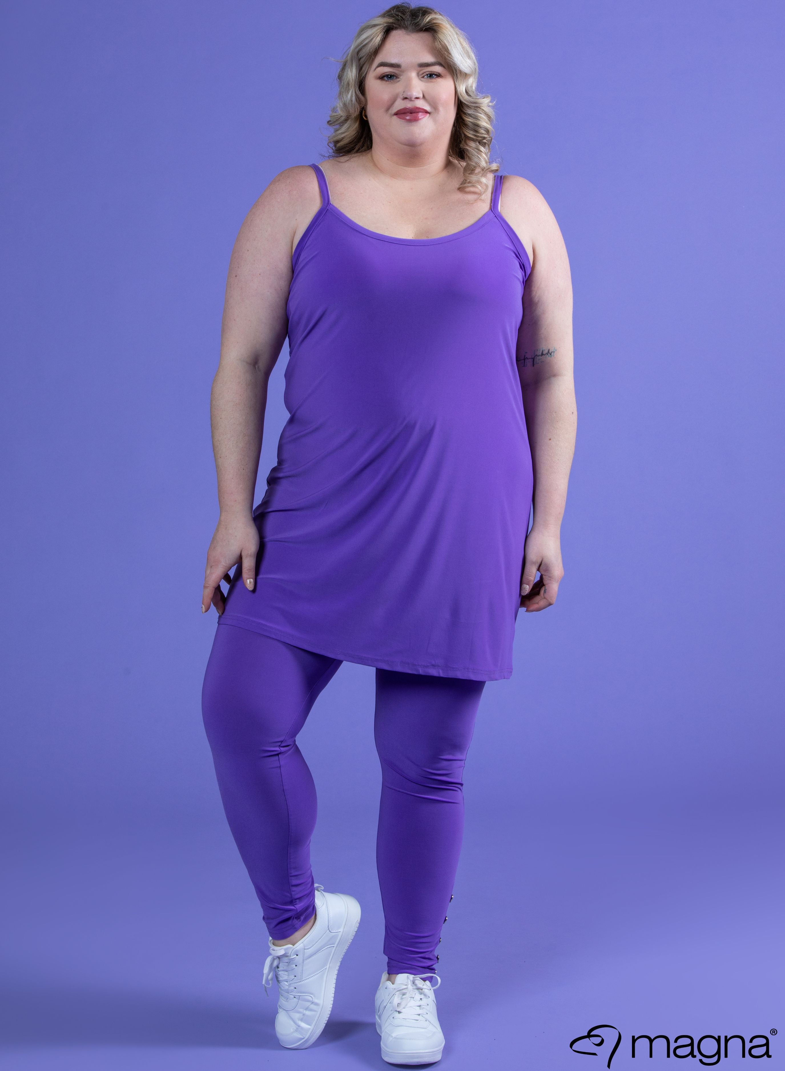 C-0027 - Tunika/Top Basic - Uni Lila