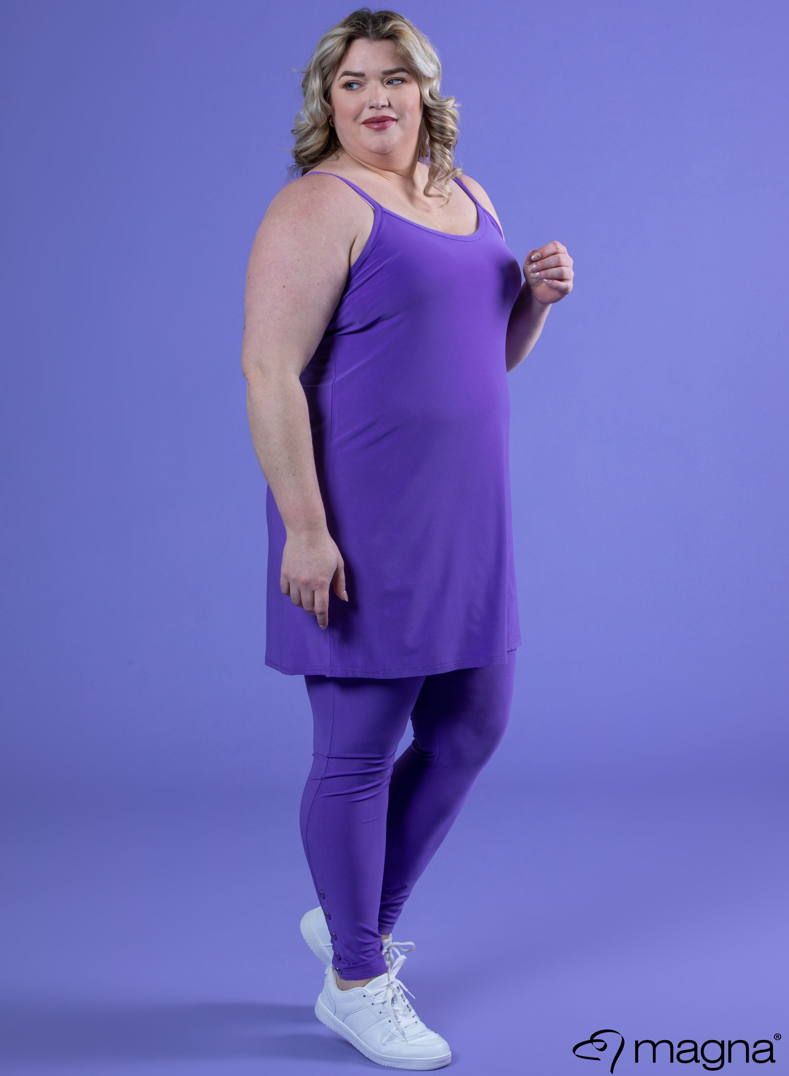 C-0027 - Tunika/Top Basic - Uni Lila