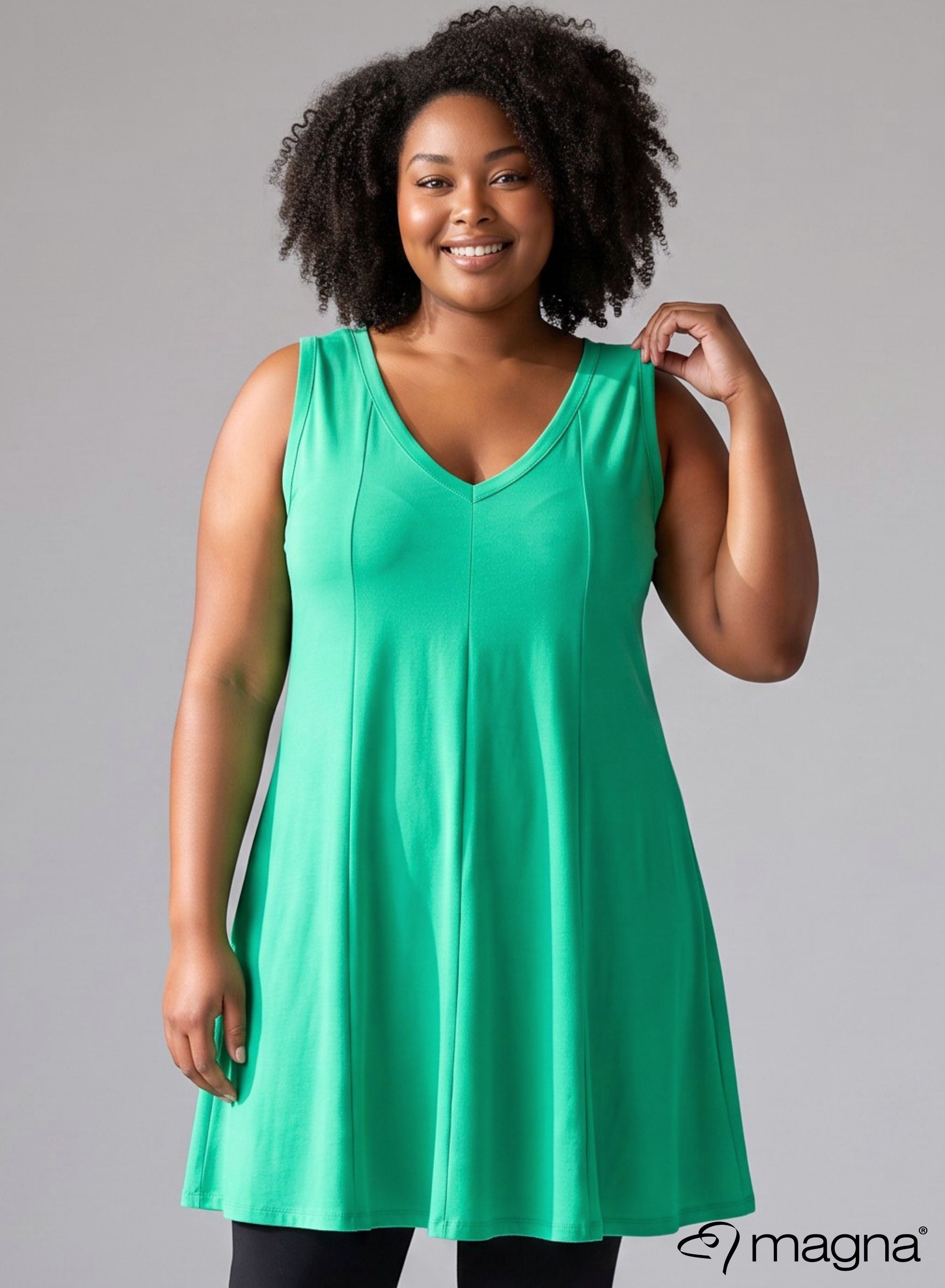 C-0073 - Panel A-Form Top lang - Solid Mint