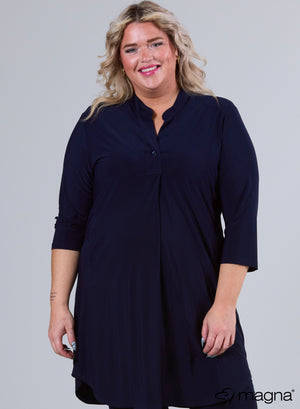 Magna Comfy A-lijn Travel Zakken Tuniek Marineblauw