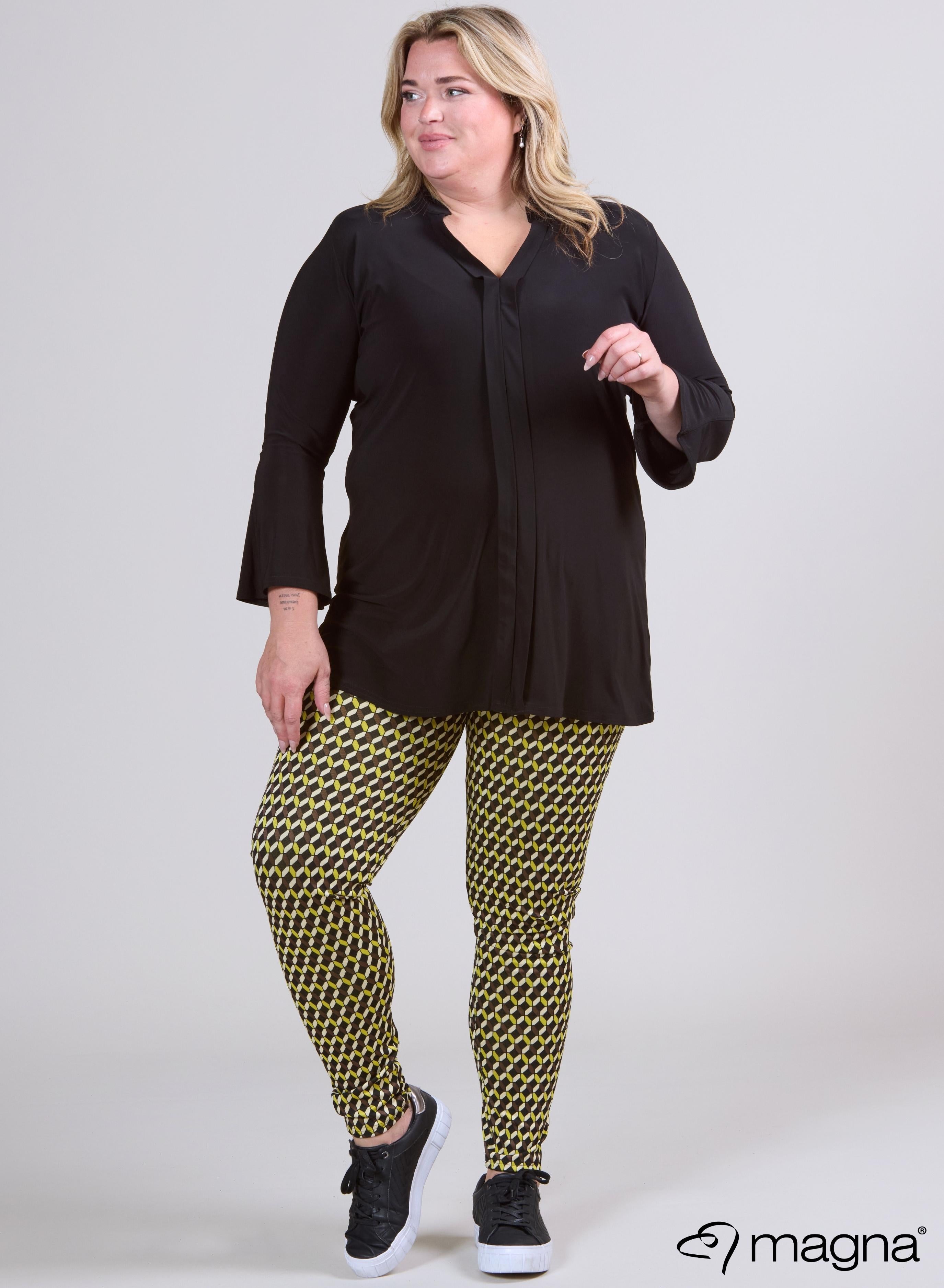 Magna Middle Detailed Tunic Black