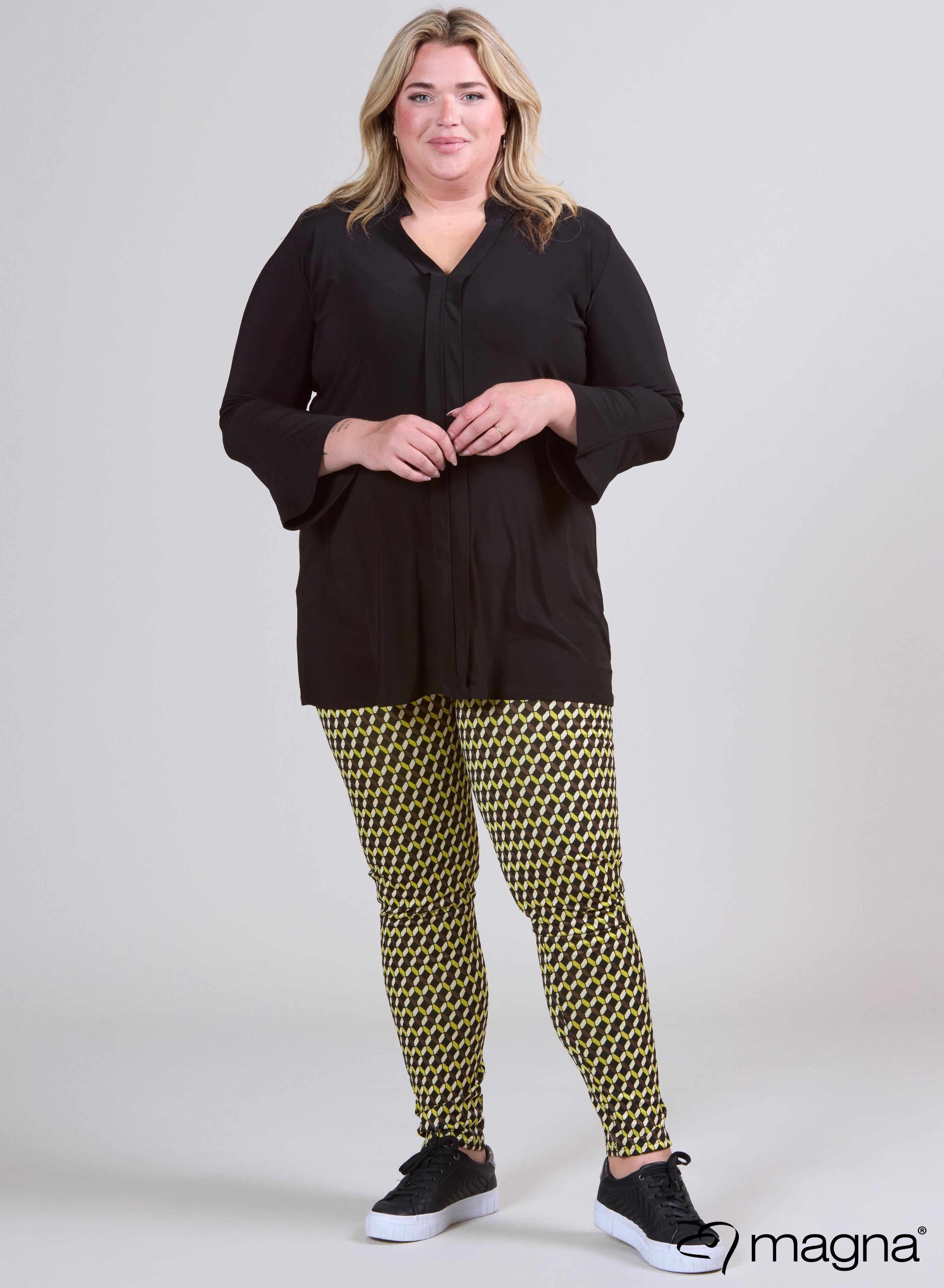 Magna Middle Detailed Tunic Black