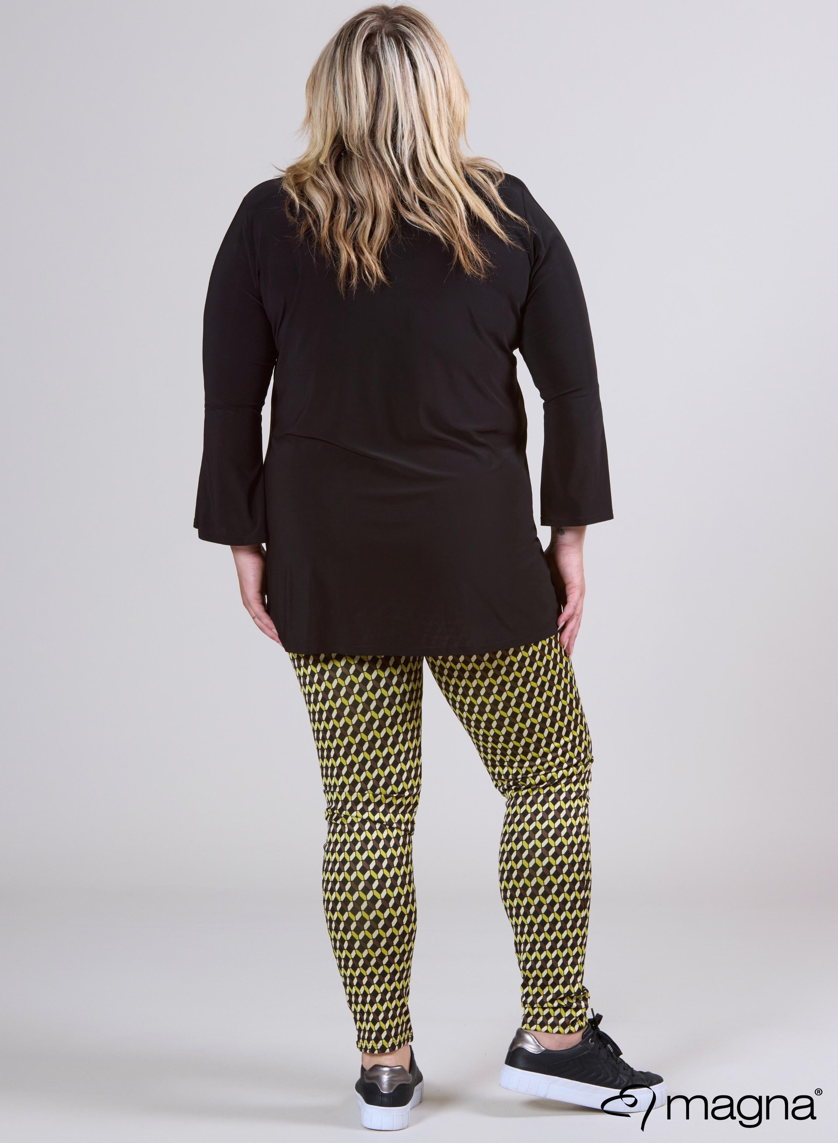 Magna Middle Detailed Tunic Black