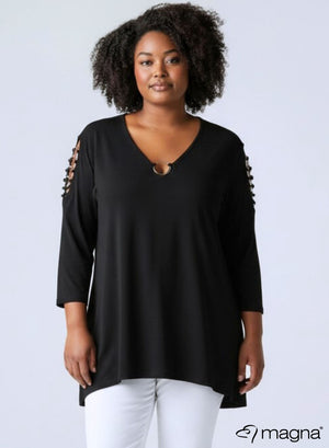 Magna Ringen Tuniek Zwart