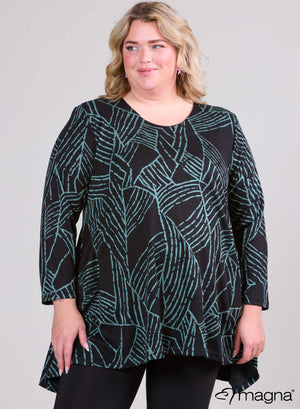 Magna Warm Tuniek met Ruime Zakken, Groen