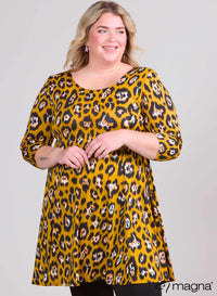 Magna A-line Dress Leo Musterd