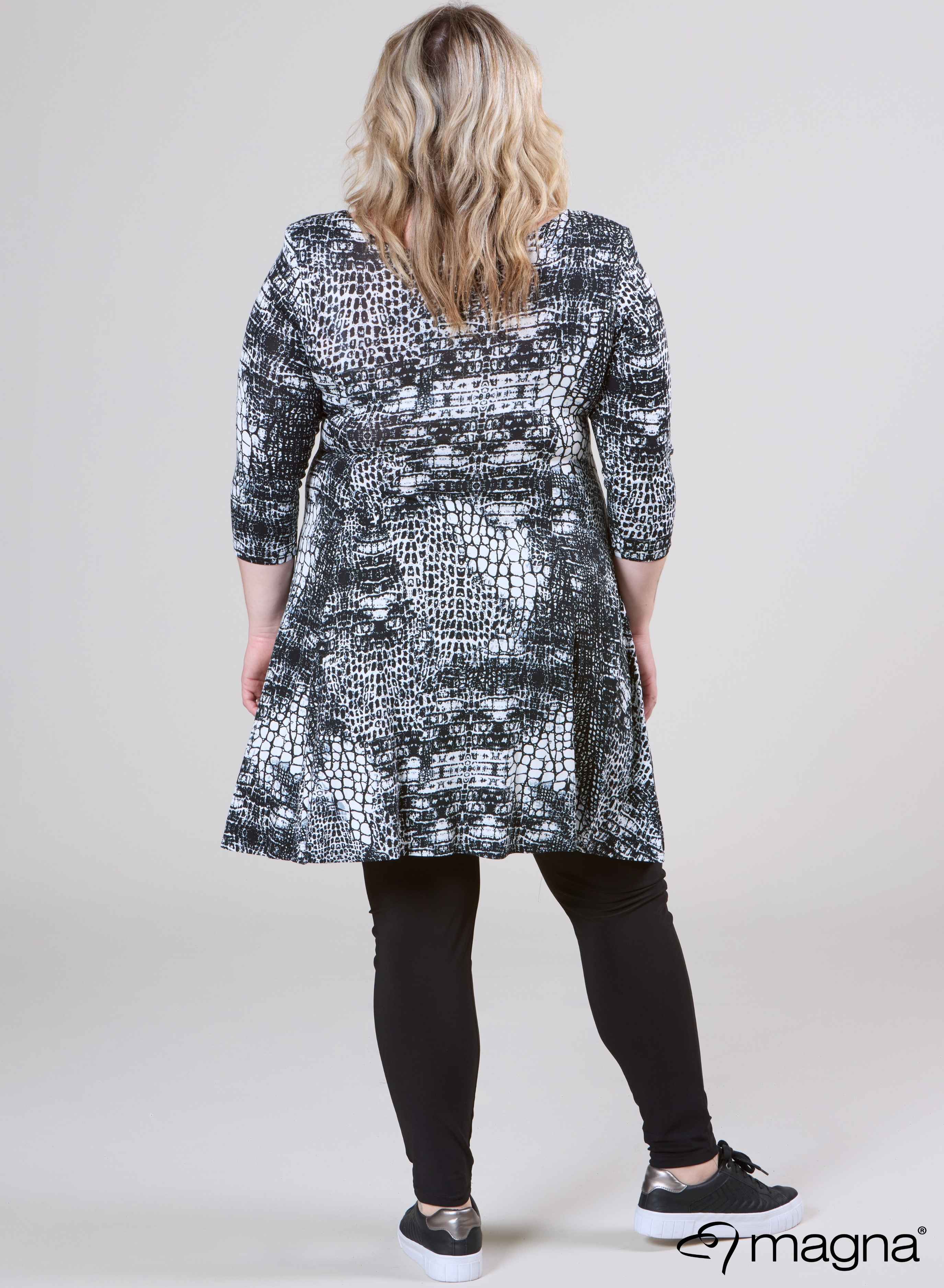 Magna A-line Dress Africa Print