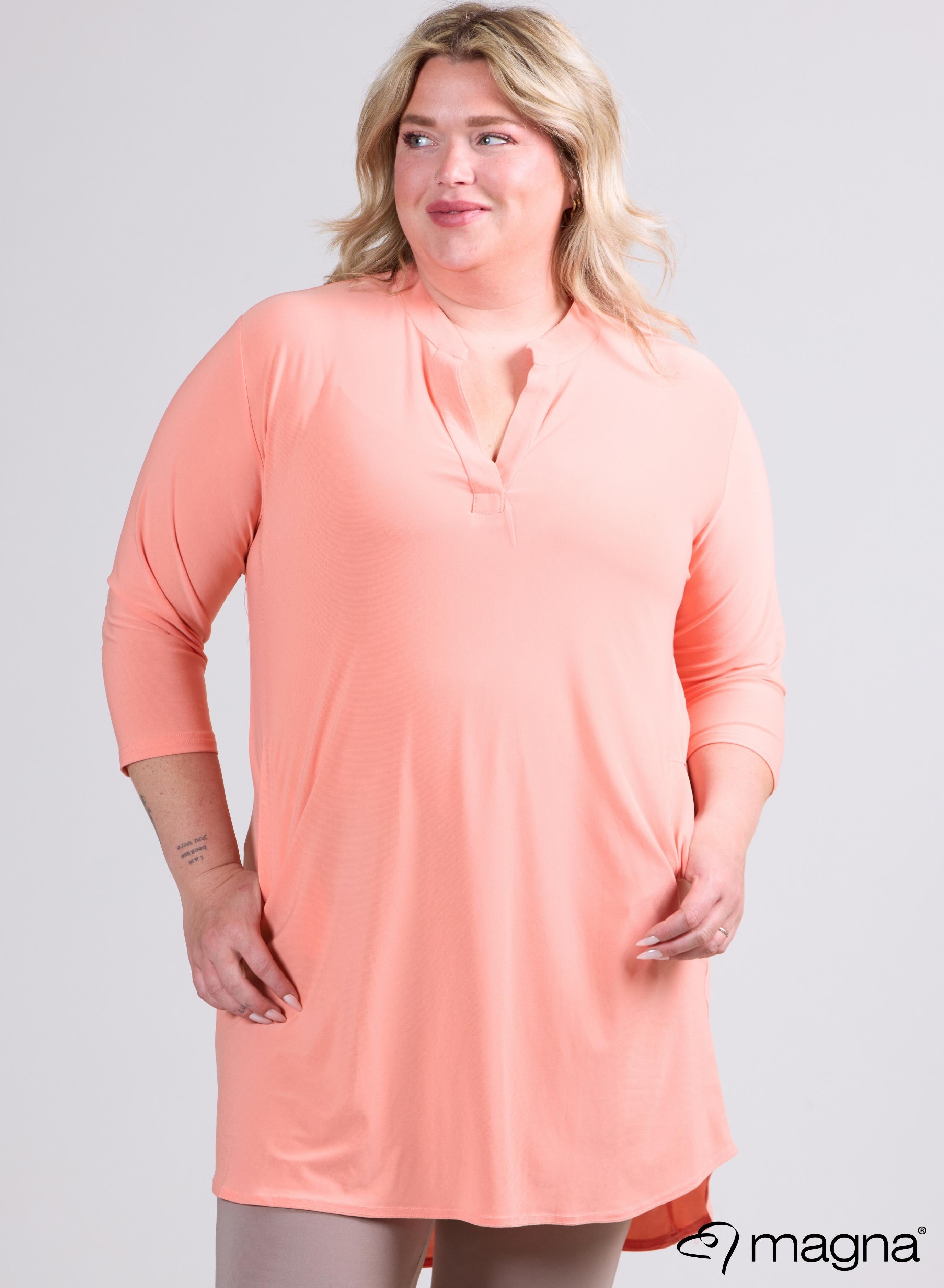 Magna Classic Pockets Tunika Hellorange