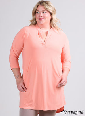 Magna Classic Pockets Tunika Hellorange