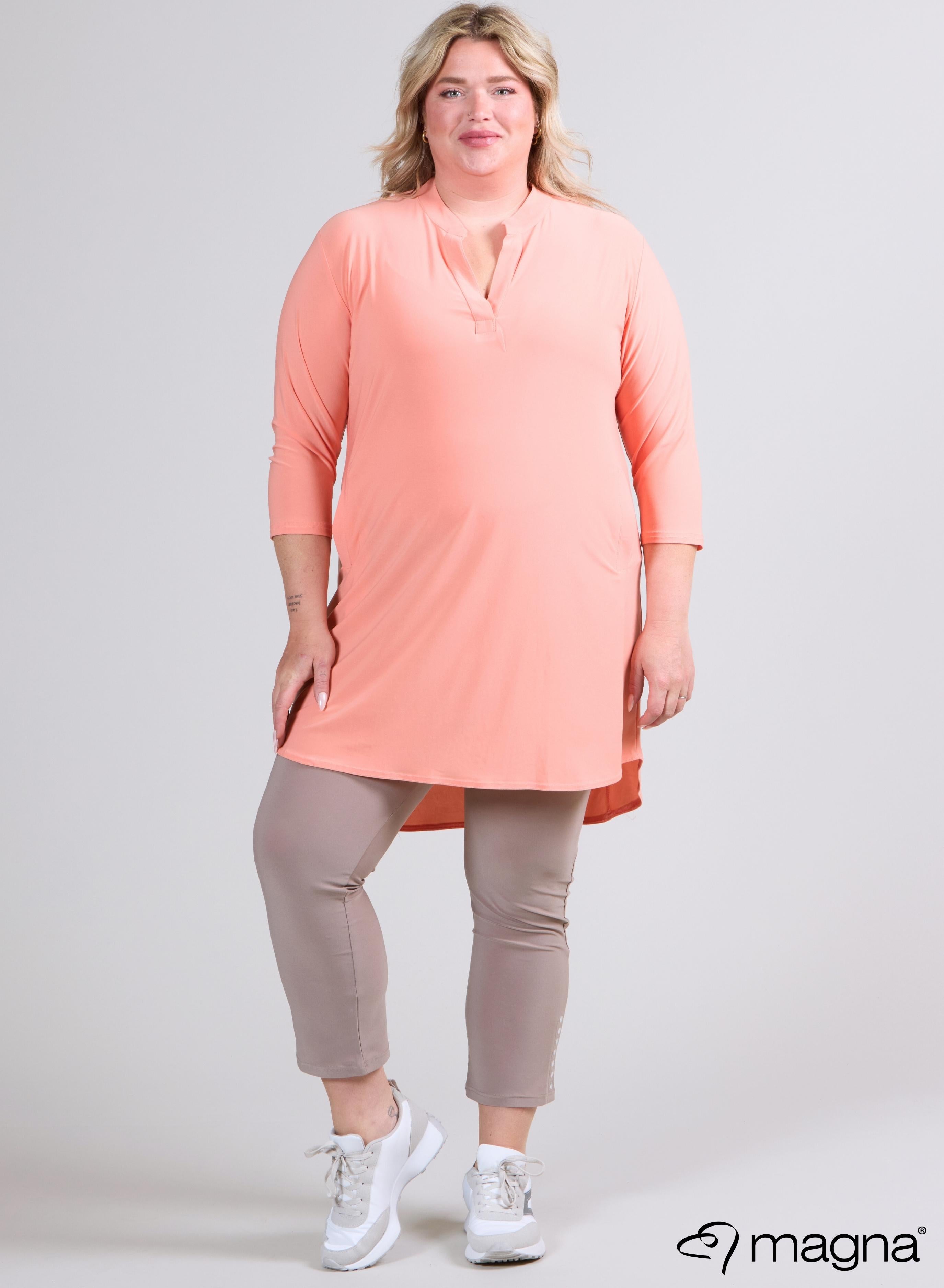 Magna Classic Pockets Tunika Hellorange