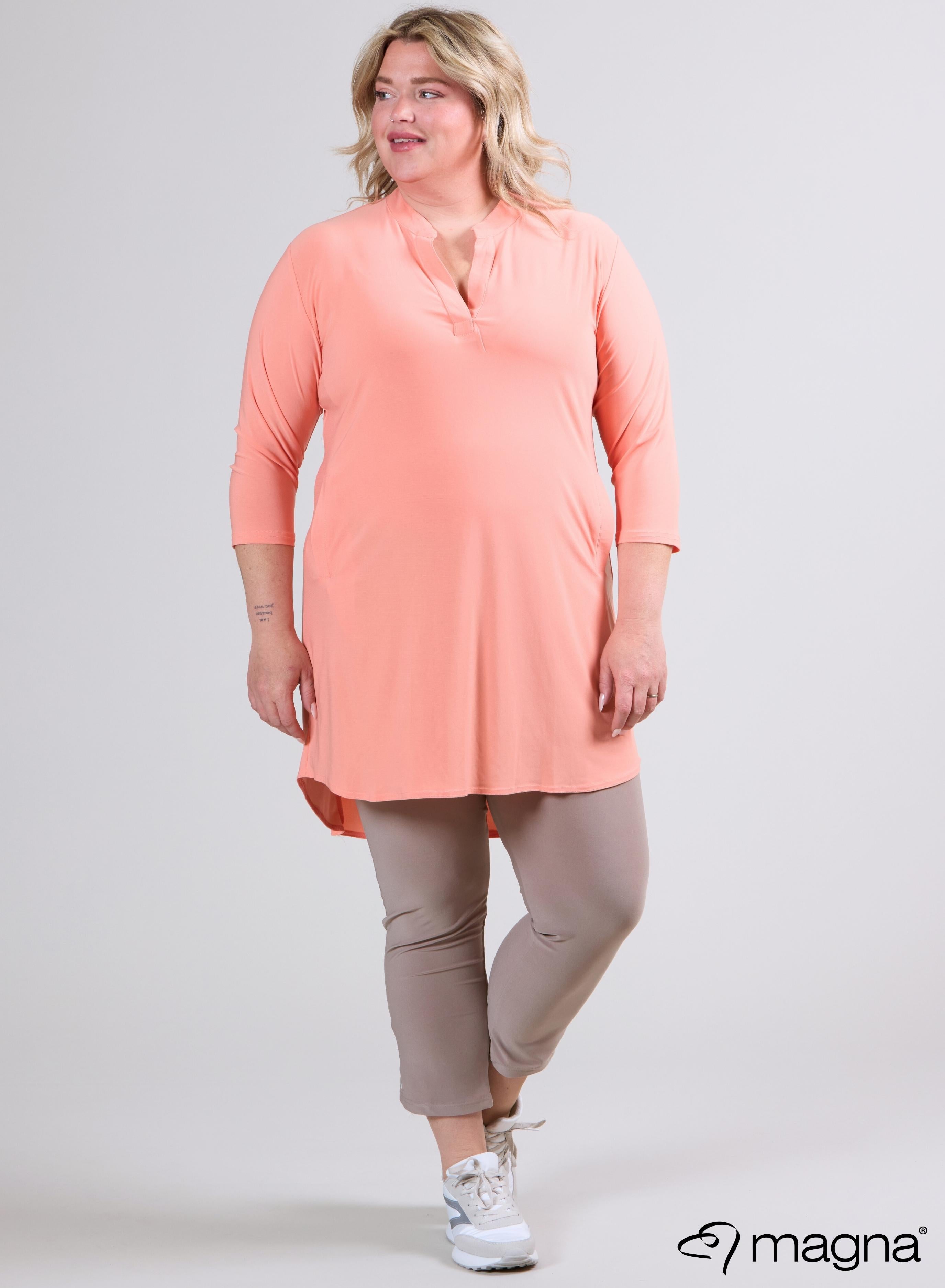 Magna Classic Pockets Tunika Hellorange