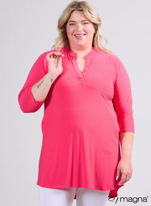Magna Classic Pockets Tunika Fuchsie