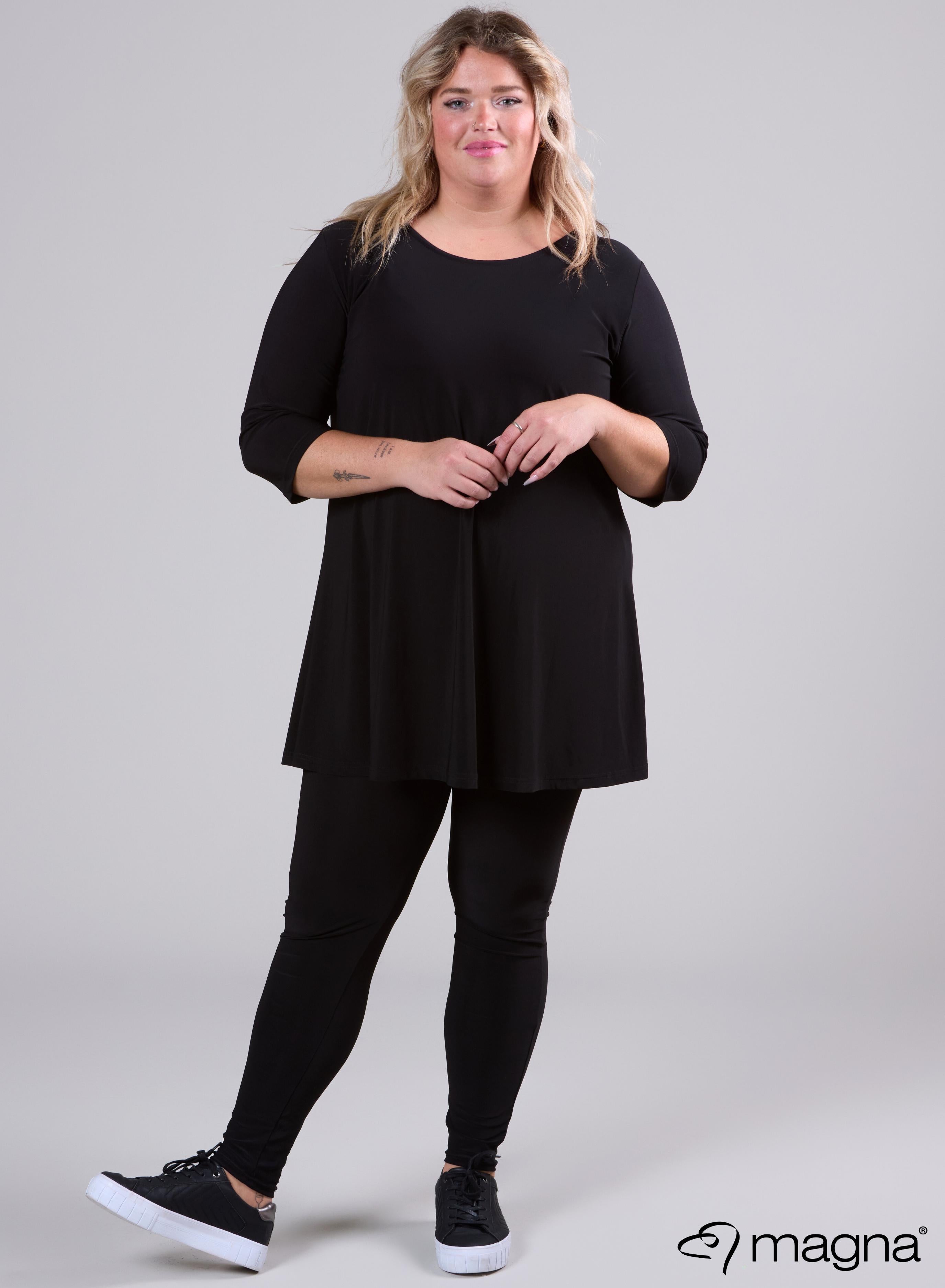 Magna Open X-Cross Tunic Black