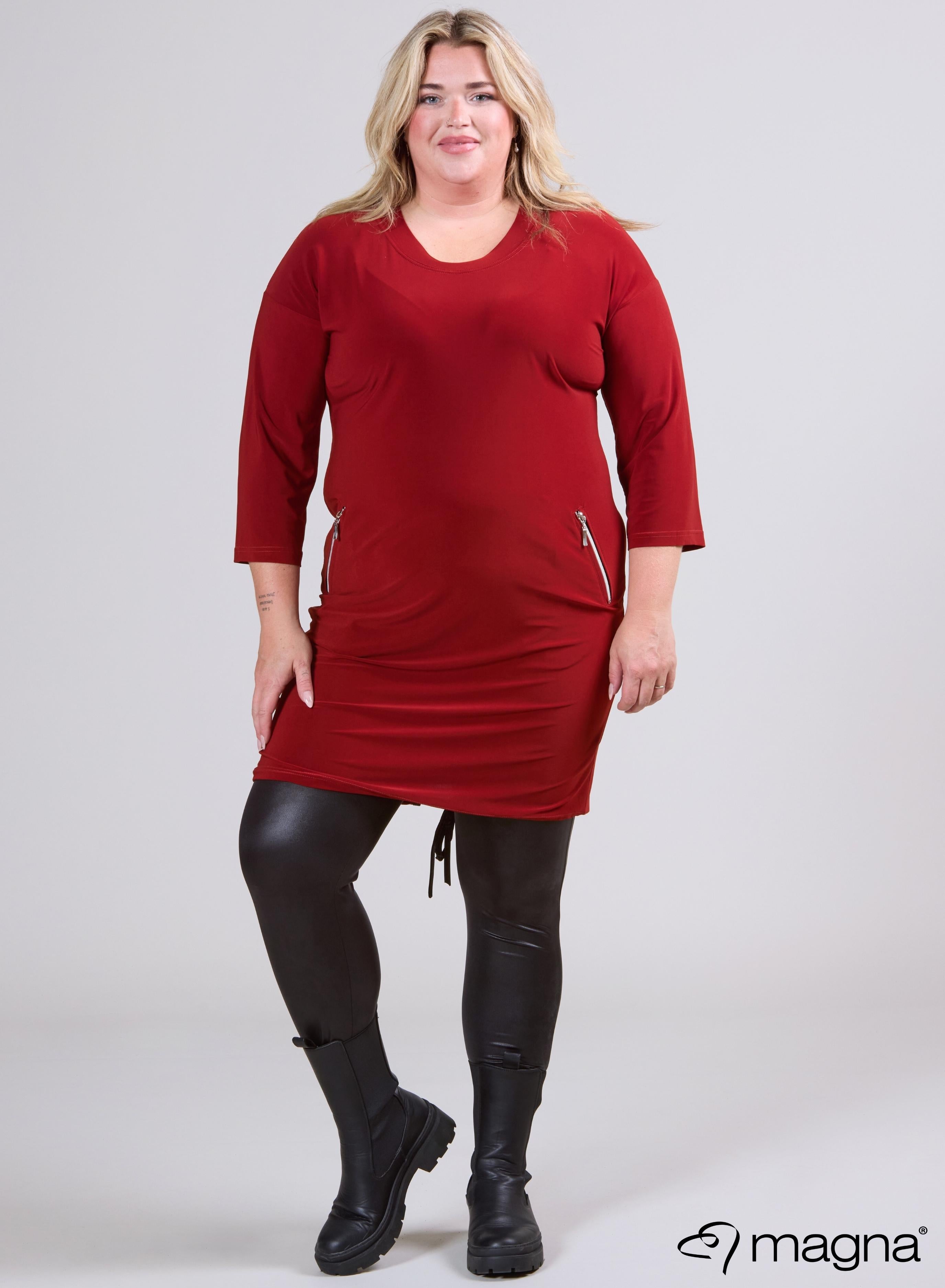 Magna Balloon Rits Tuniek Solide Roest