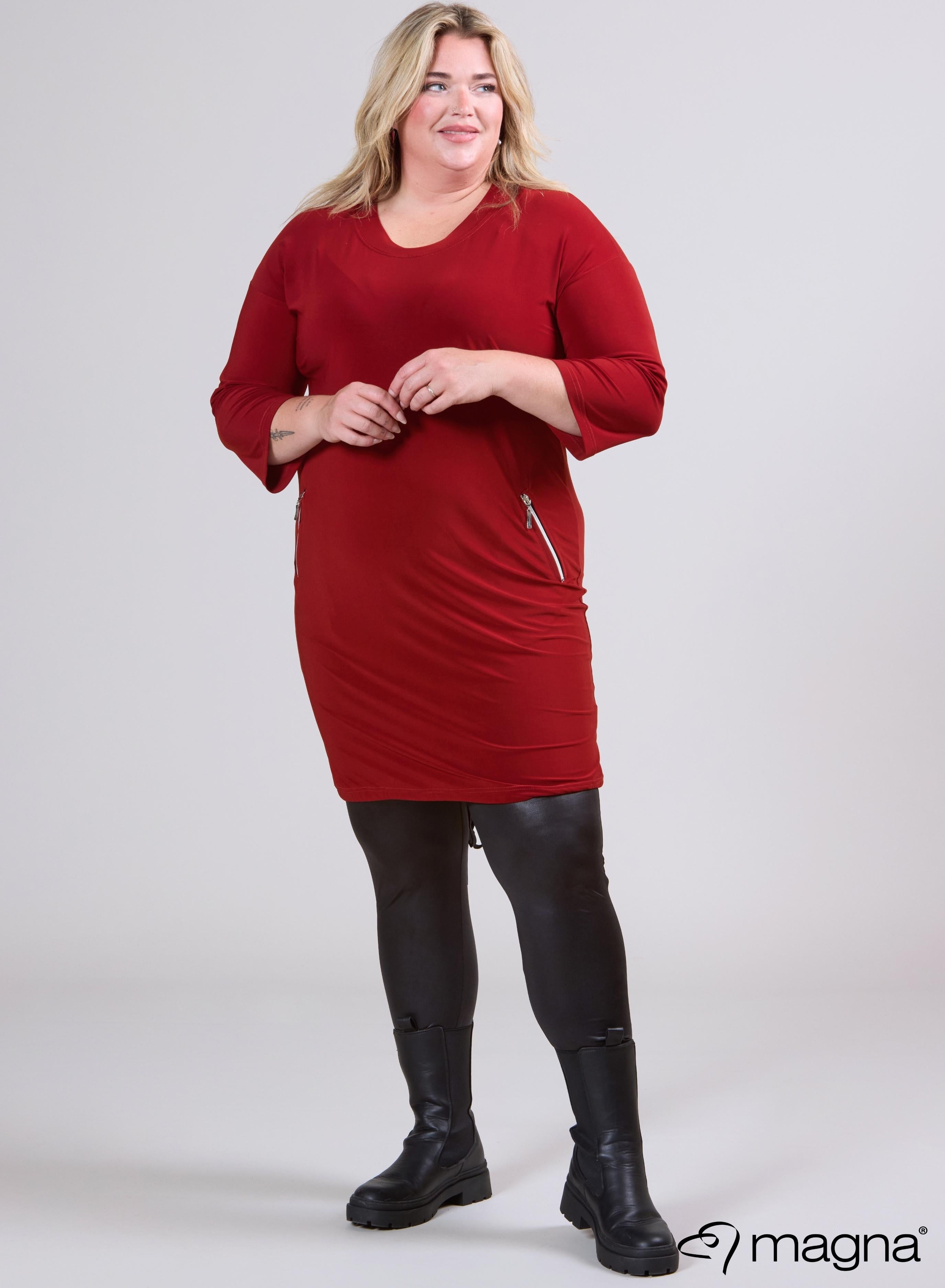 Magna Balloon Rits Tuniek Solide Roest