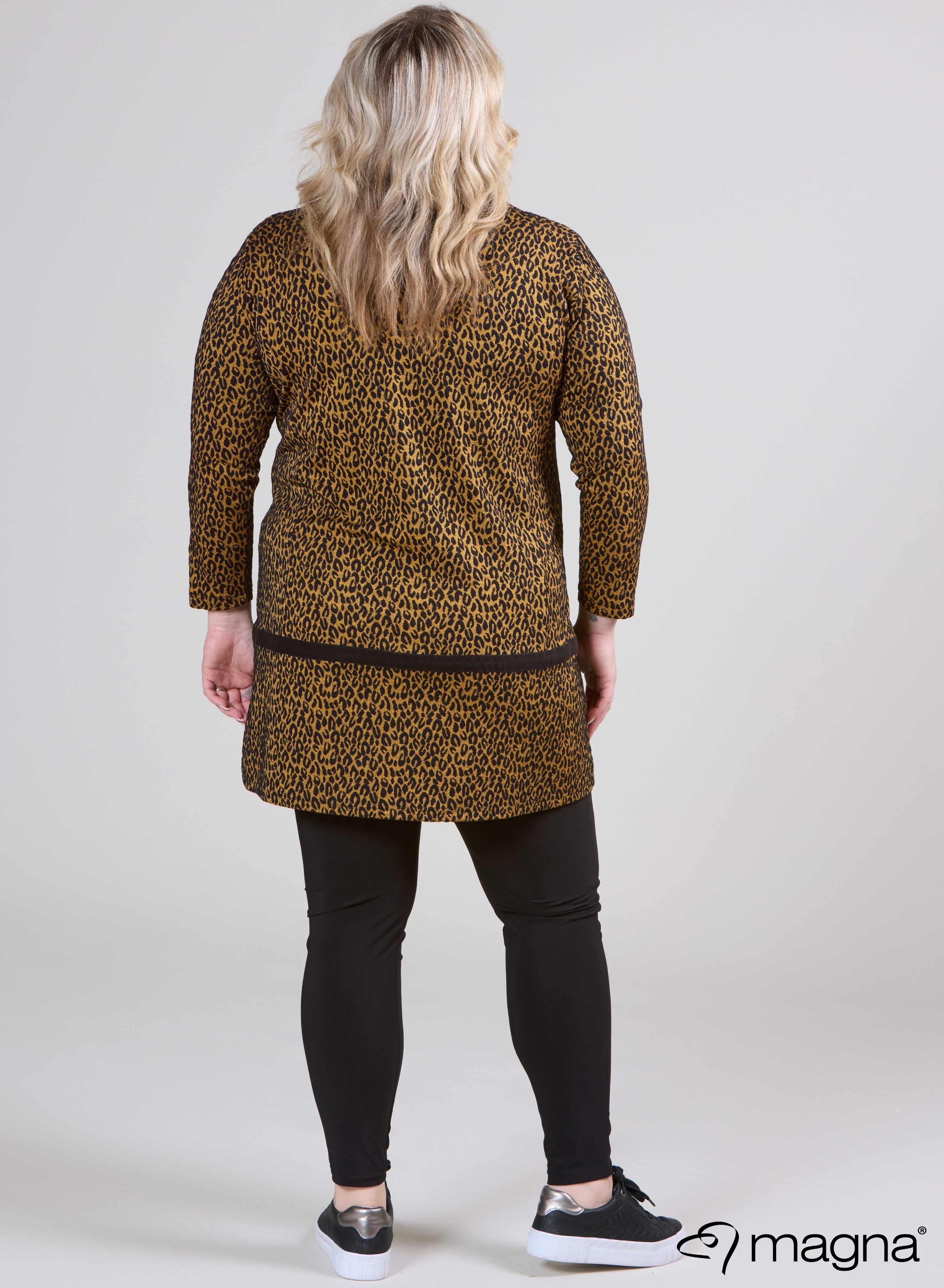 Magna Tunic Heavy Small Cheetah Musterd