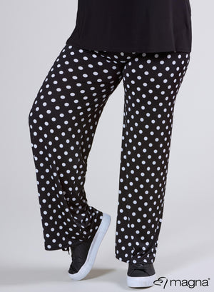 Magna Medium Polka Black