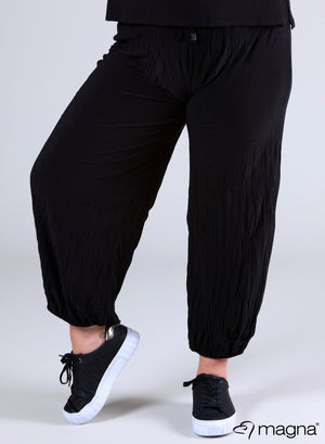 Magna Baggy Crush Broek Zwart