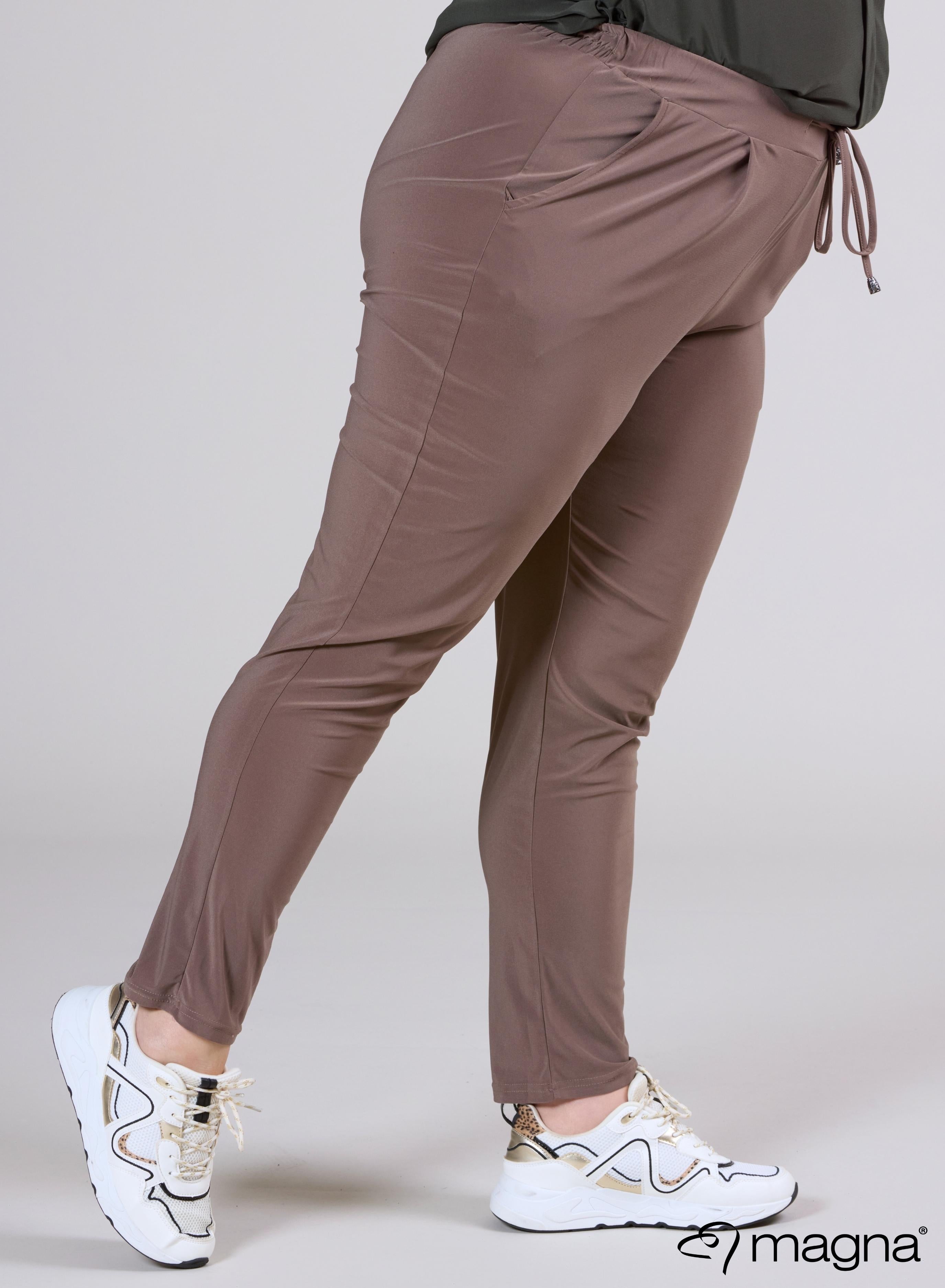Magna Relaxed Travel Broek Taupe
