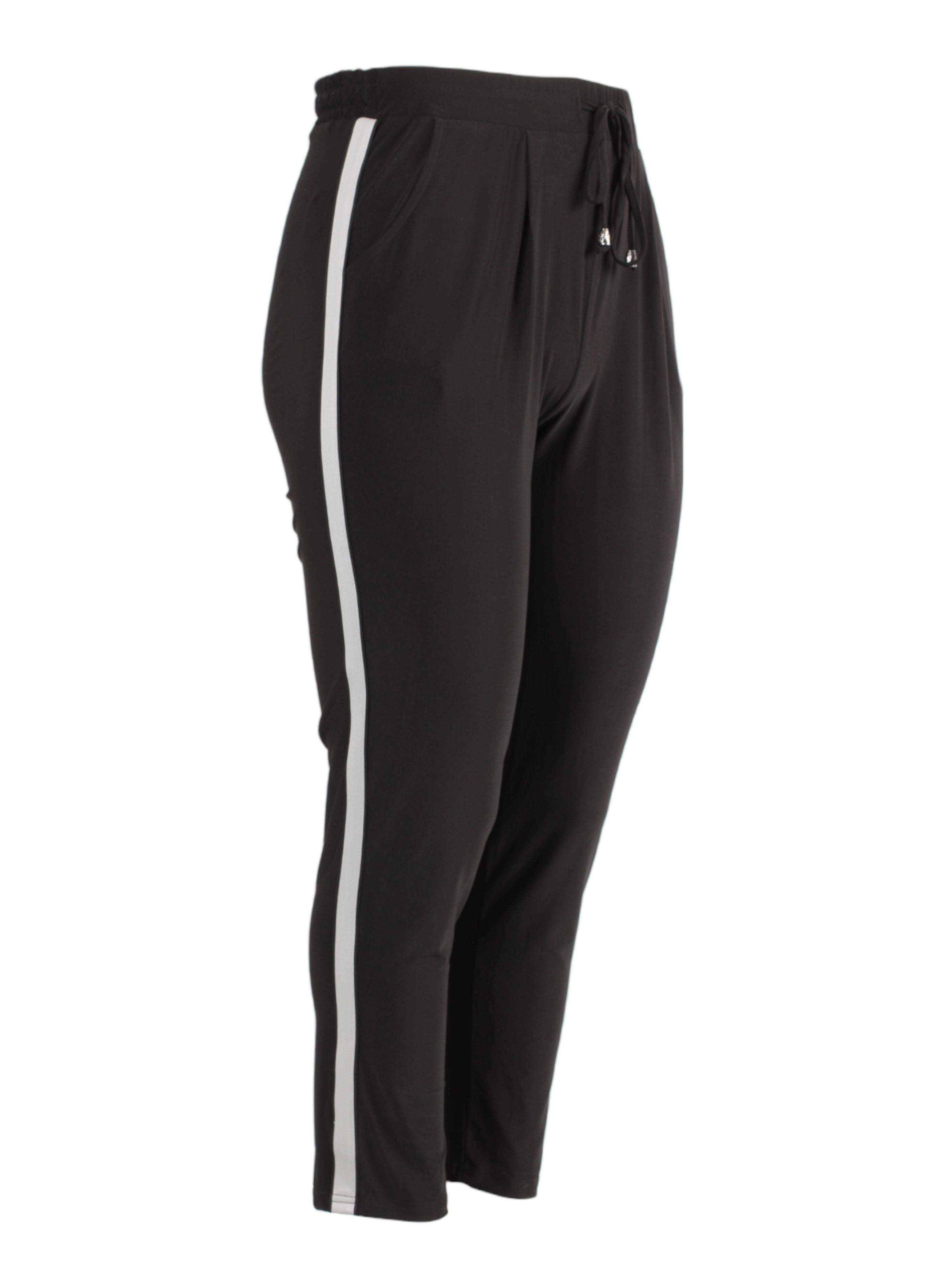 Magna Tape Relaxed Travel Pants Silver