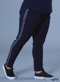 Magna Side Tape Trouser Navy