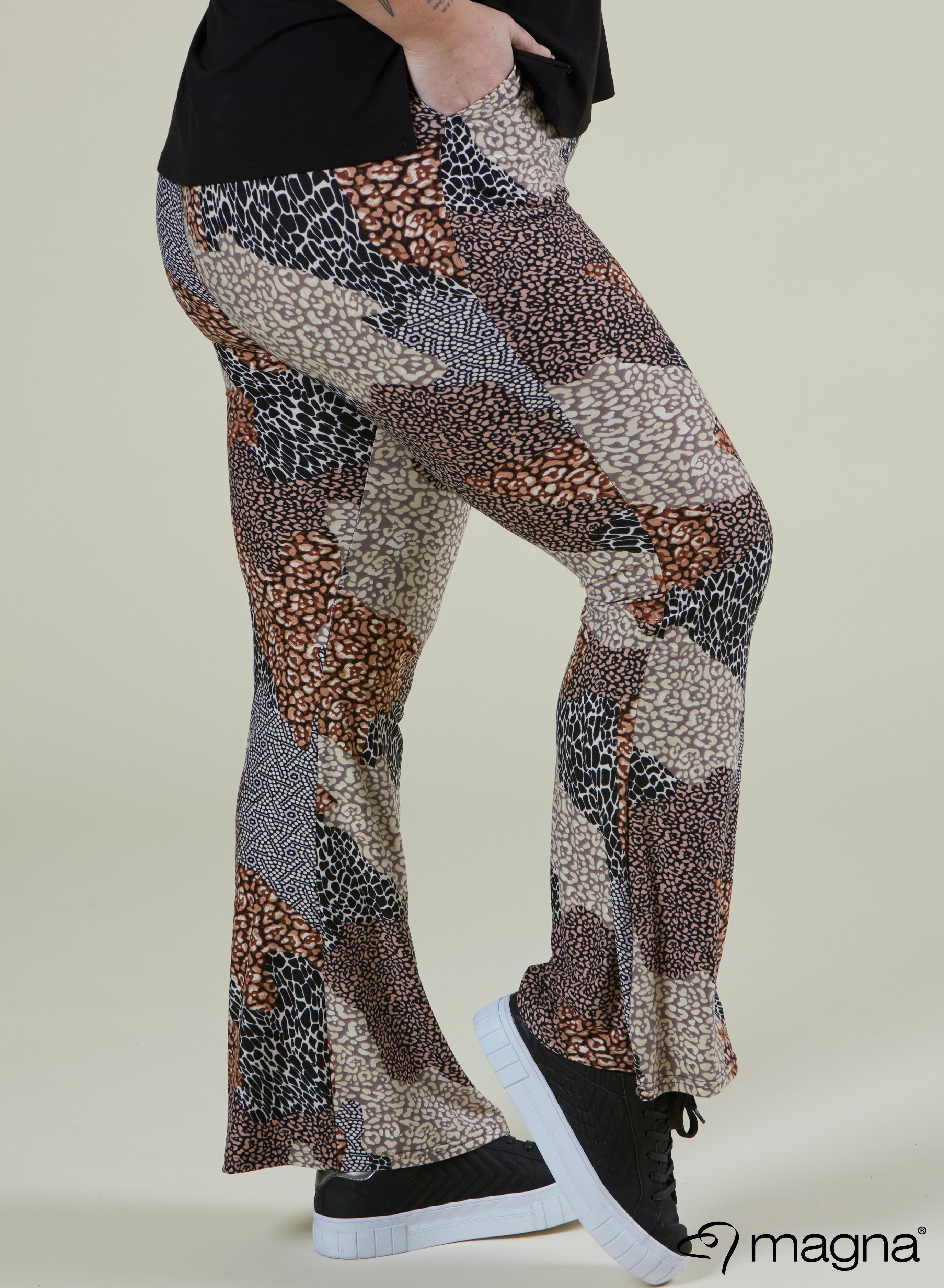 Magna Relaxed Flared Pocket Pants Leo Sand