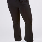 Magna Relaxed Flared Pocket Pants Black