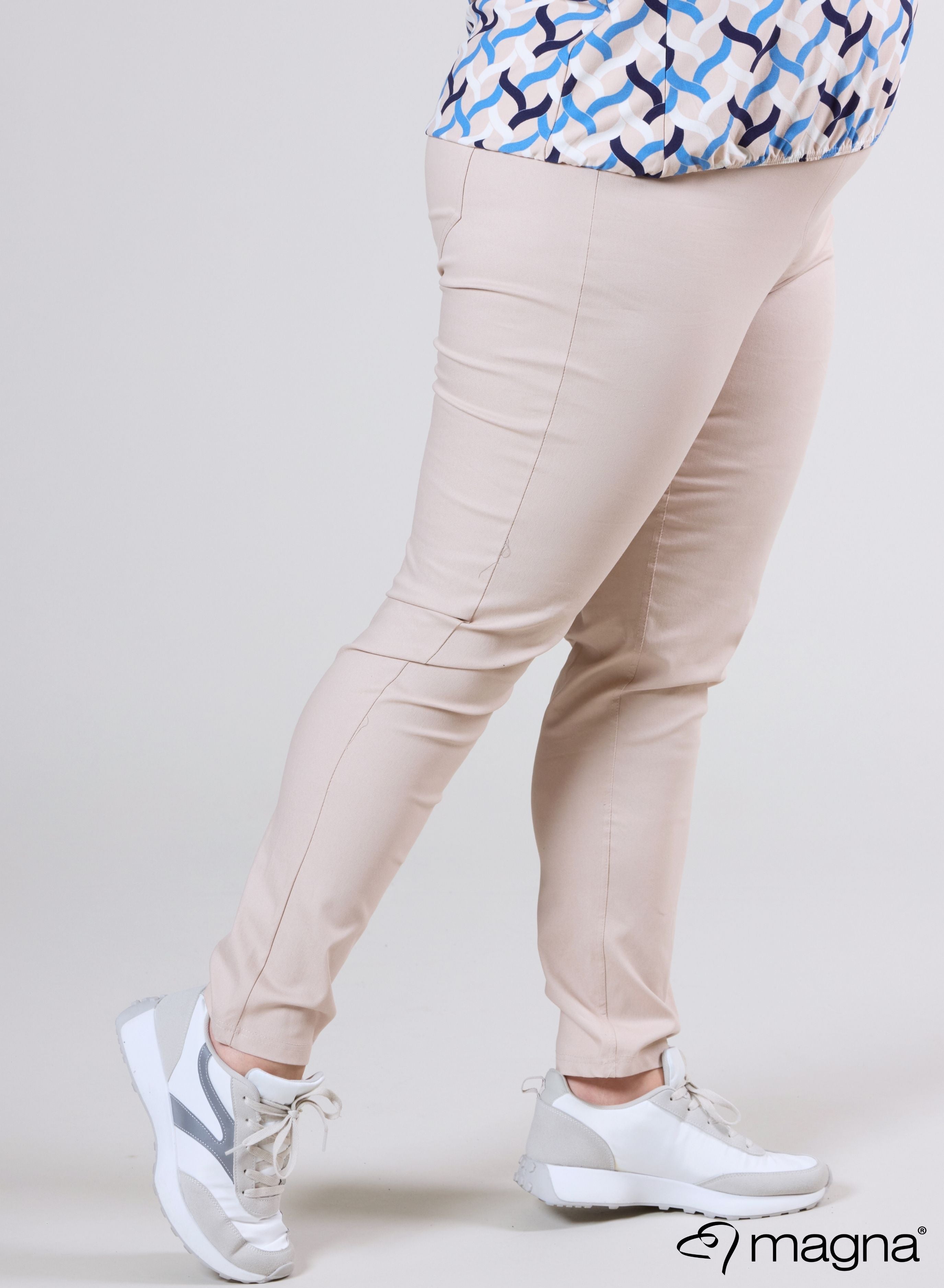 Magna Baumwoll-Viskose-Hose Sand