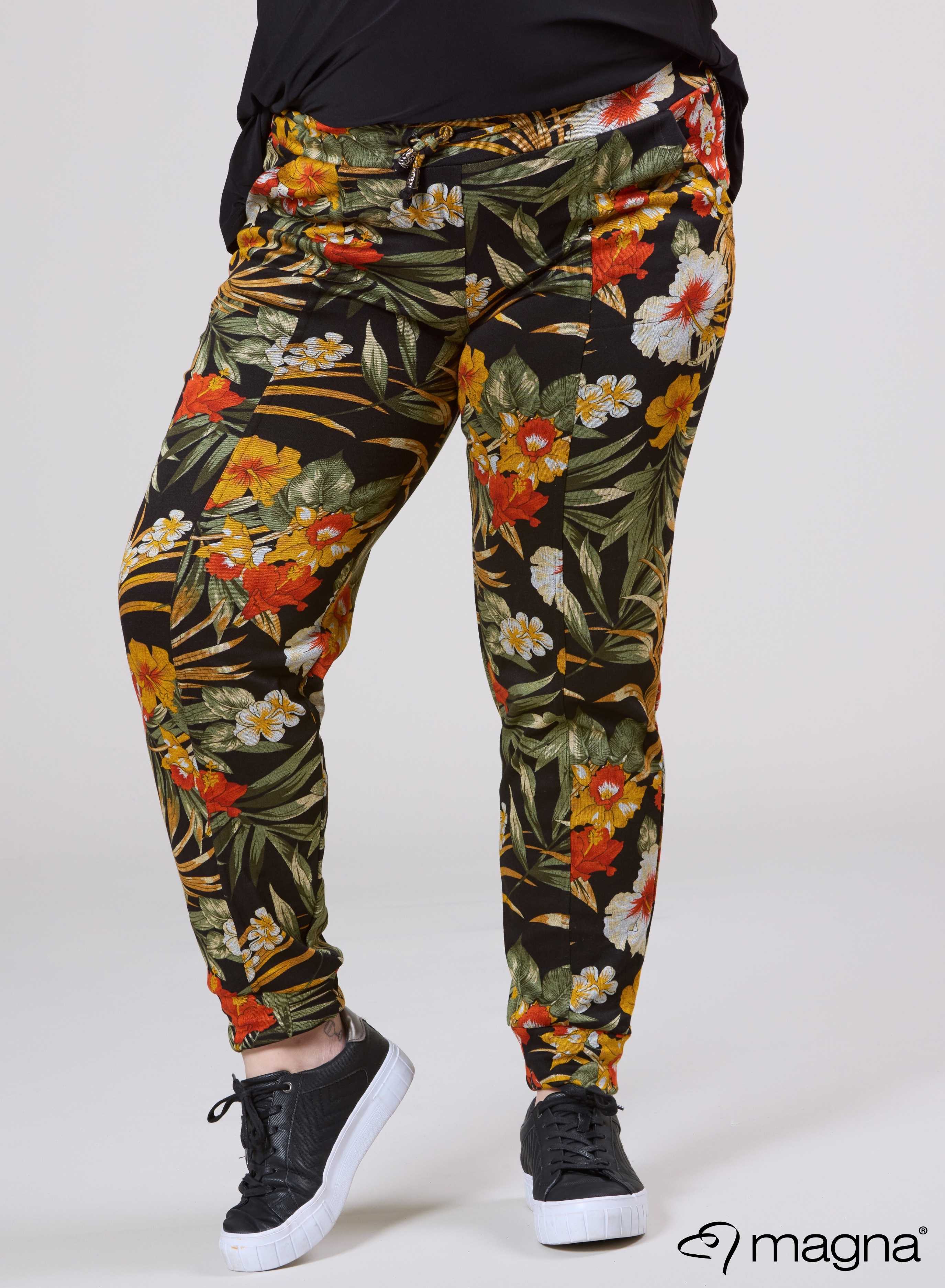 Magna Viscose Heavy Warm Pocket Trouser Rust/Orange Jungle