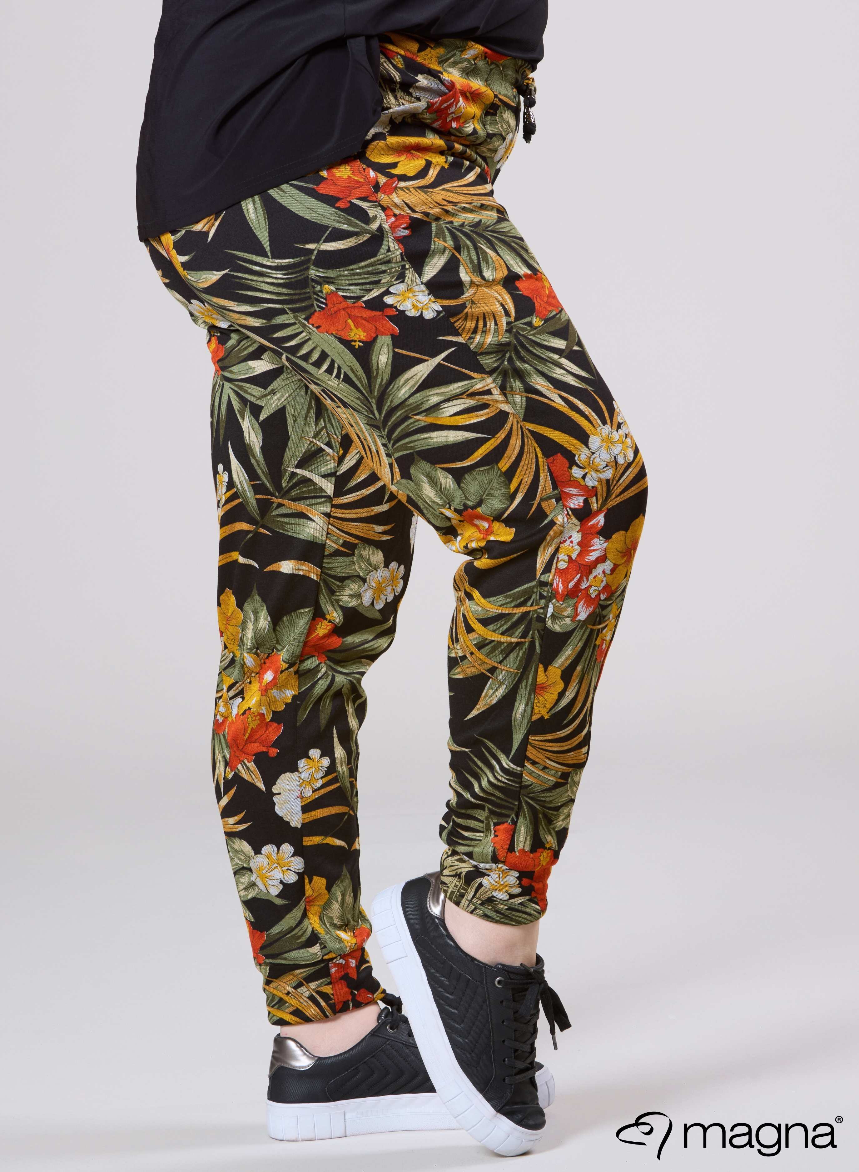 Magna Viscose Heavy Warm Pocket Trouser Rust/Orange Jungle