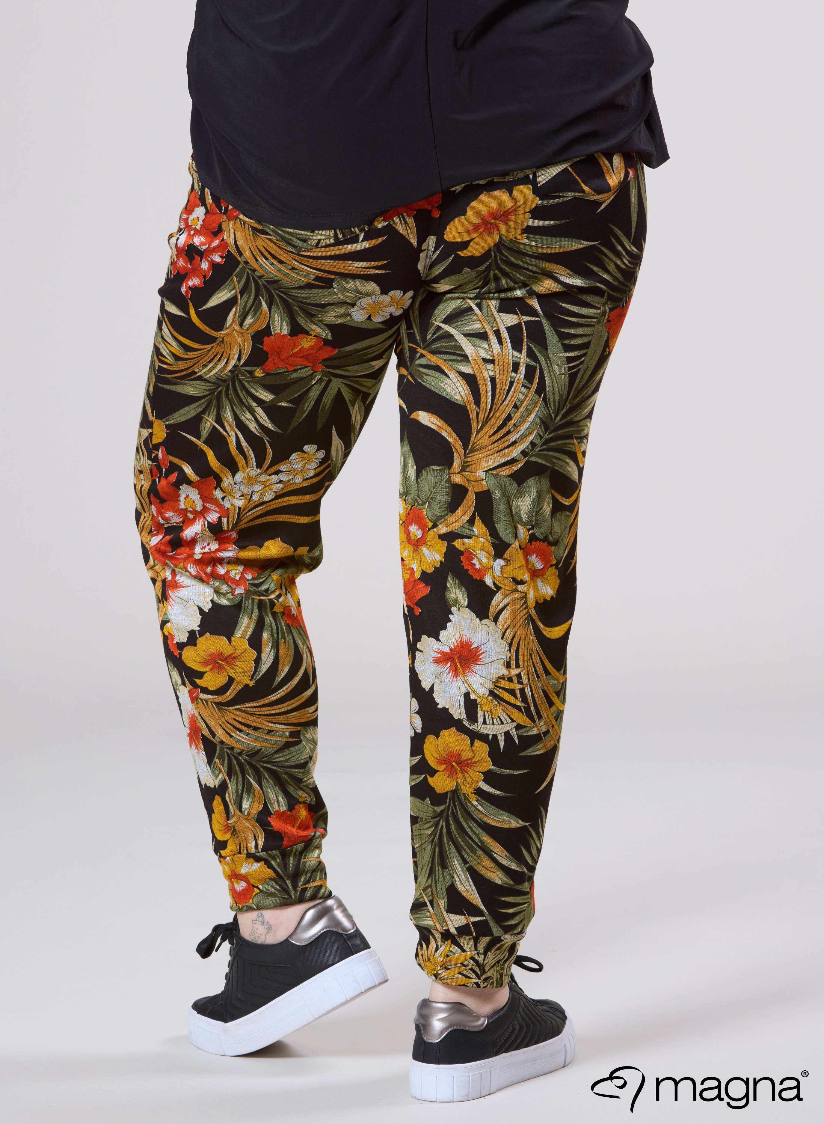 Magna Viscose Heavy Warm Pocket Trouser Rust/Orange Jungle