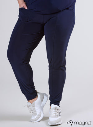 Magna Classic Travel Broek Marineblauw