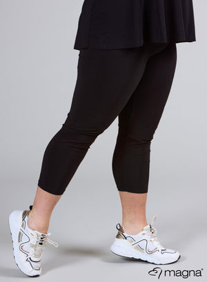 Magna Basic 3/4 Travel Legging Black