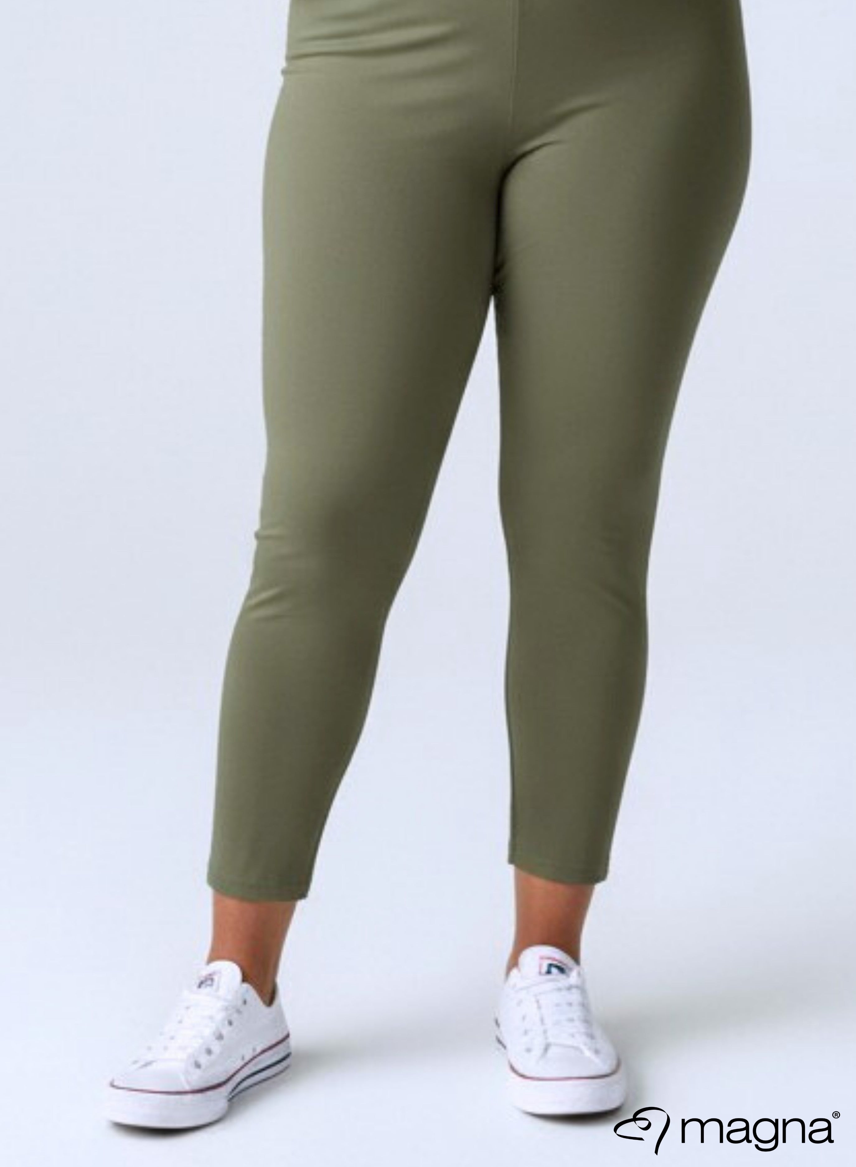 Magna Basic 3/4 Travel Legging L. Khaki
