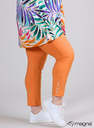 Magna Studs legging Oranje