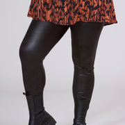 Magna Leather Look Legging Black