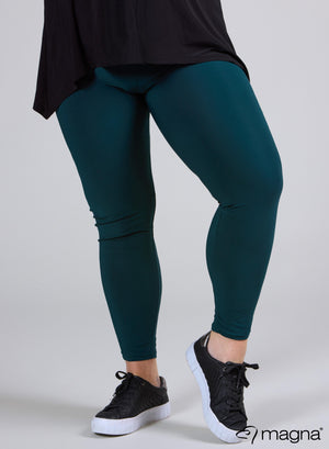 Magna Travel Leggings Flaschengrün