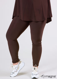 Magna Basic Travel Legging Brown
