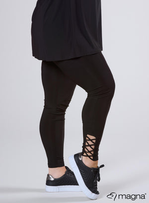 Magna X-Strap Leggings Schwarz