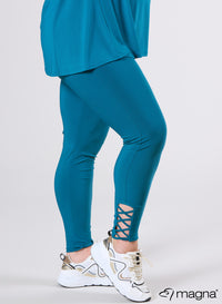 Magna X-Strap Legging Petrol