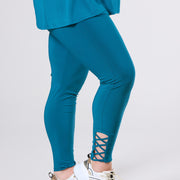 Magna X-Strap Legging Petrol