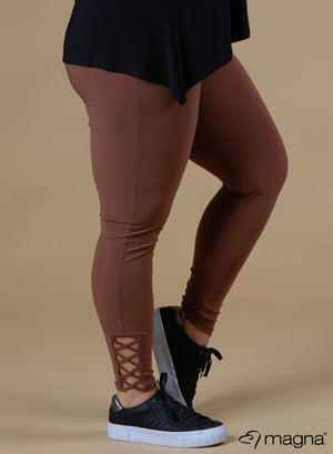 Magna X-Strap Legging Camel