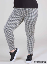 Magna High Waist Heavy Viscose Legging Fine PdP Silver